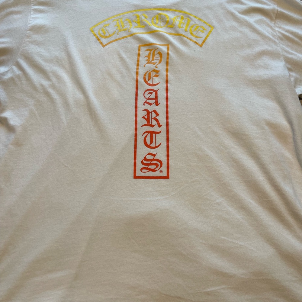 CHROME HEARTS Gradient logo T-shirt